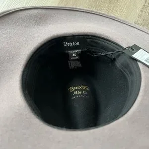 Brixton | Accessories | Brixton Nwt Chloe Wool Fedora Black  display picture 3